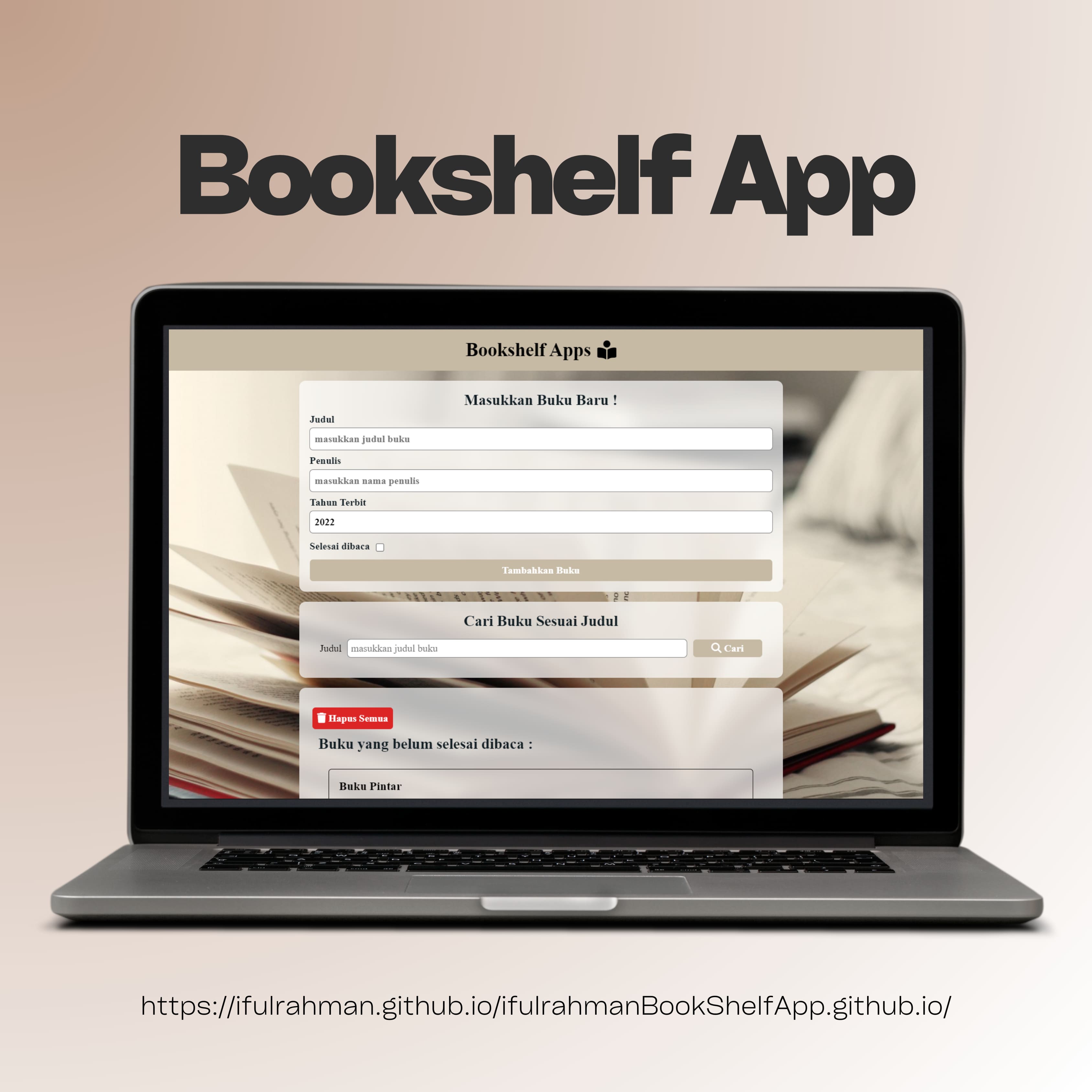 Bookshelf App