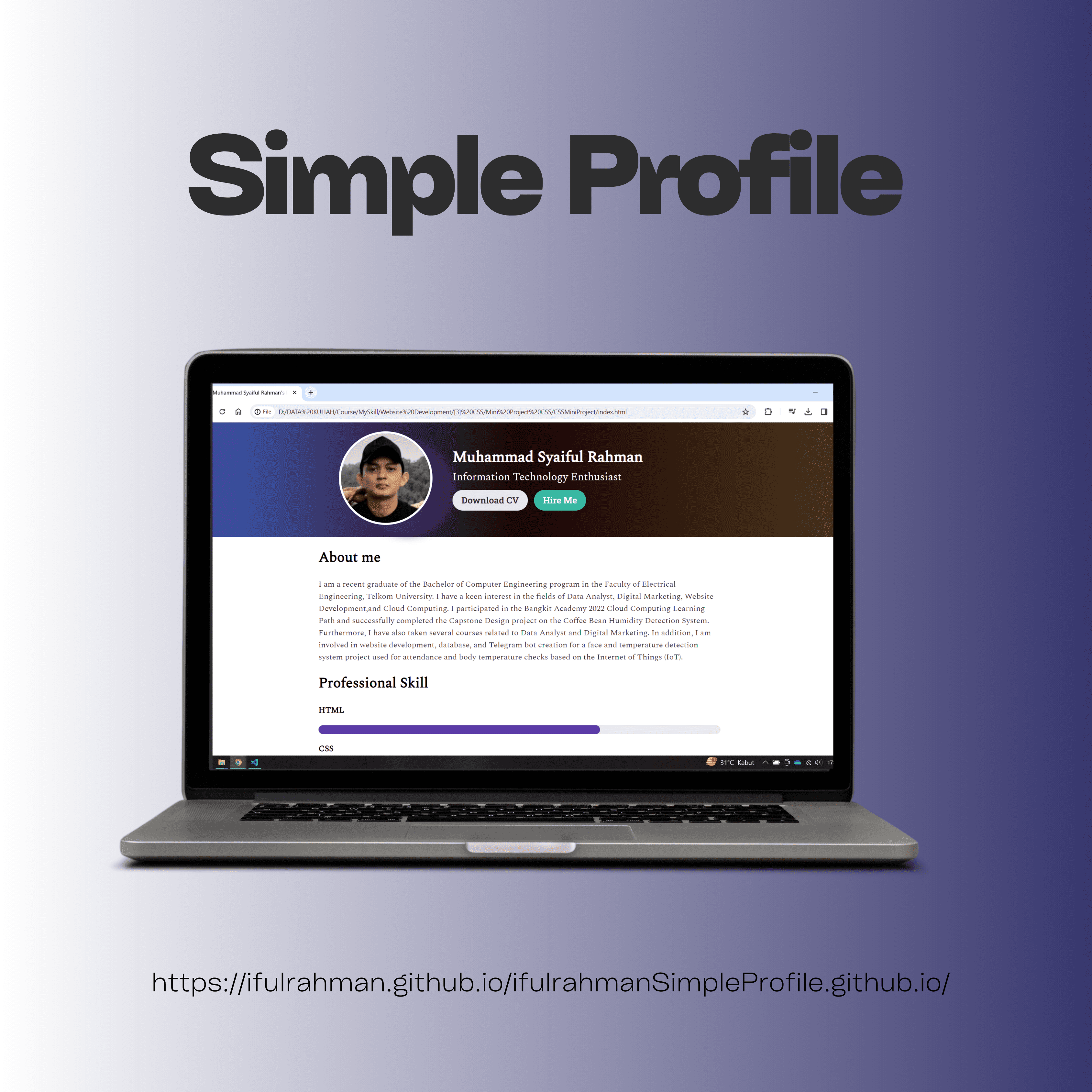 Simple Profile